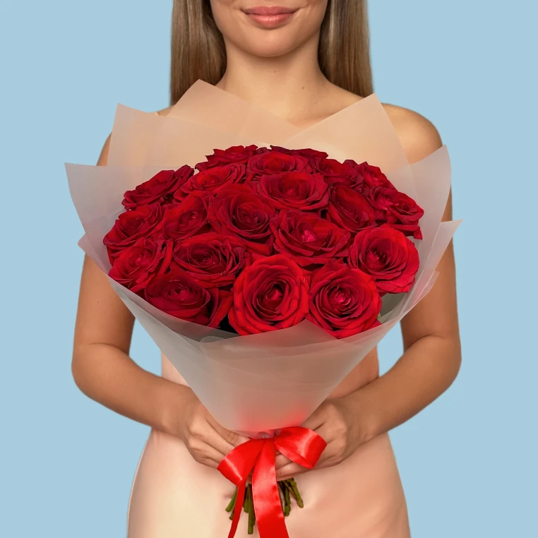 Bouquet of 20 Red roses image