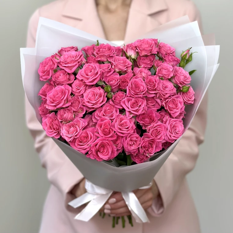 17 Spray Pink Roses image