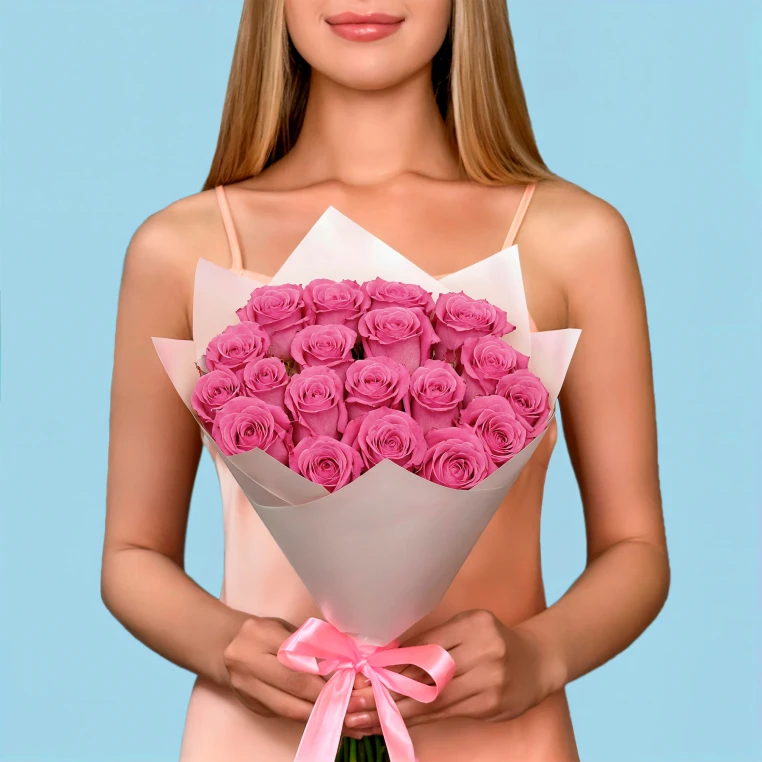 20 Pink Roses from Kenya image