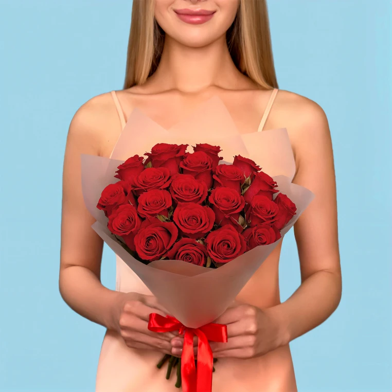 20 Red Roses from Kenya image