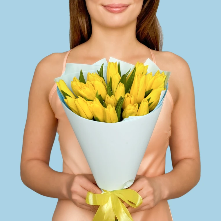 20 Yellow Tulips image
