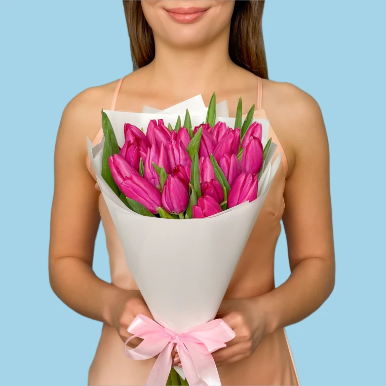 20 Pink Tulips image